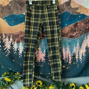 Wild Fable Flannel Print Skinny Jeans